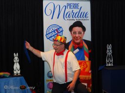 Pierre Mardue im Gleisgarten am 19. Mai 2024